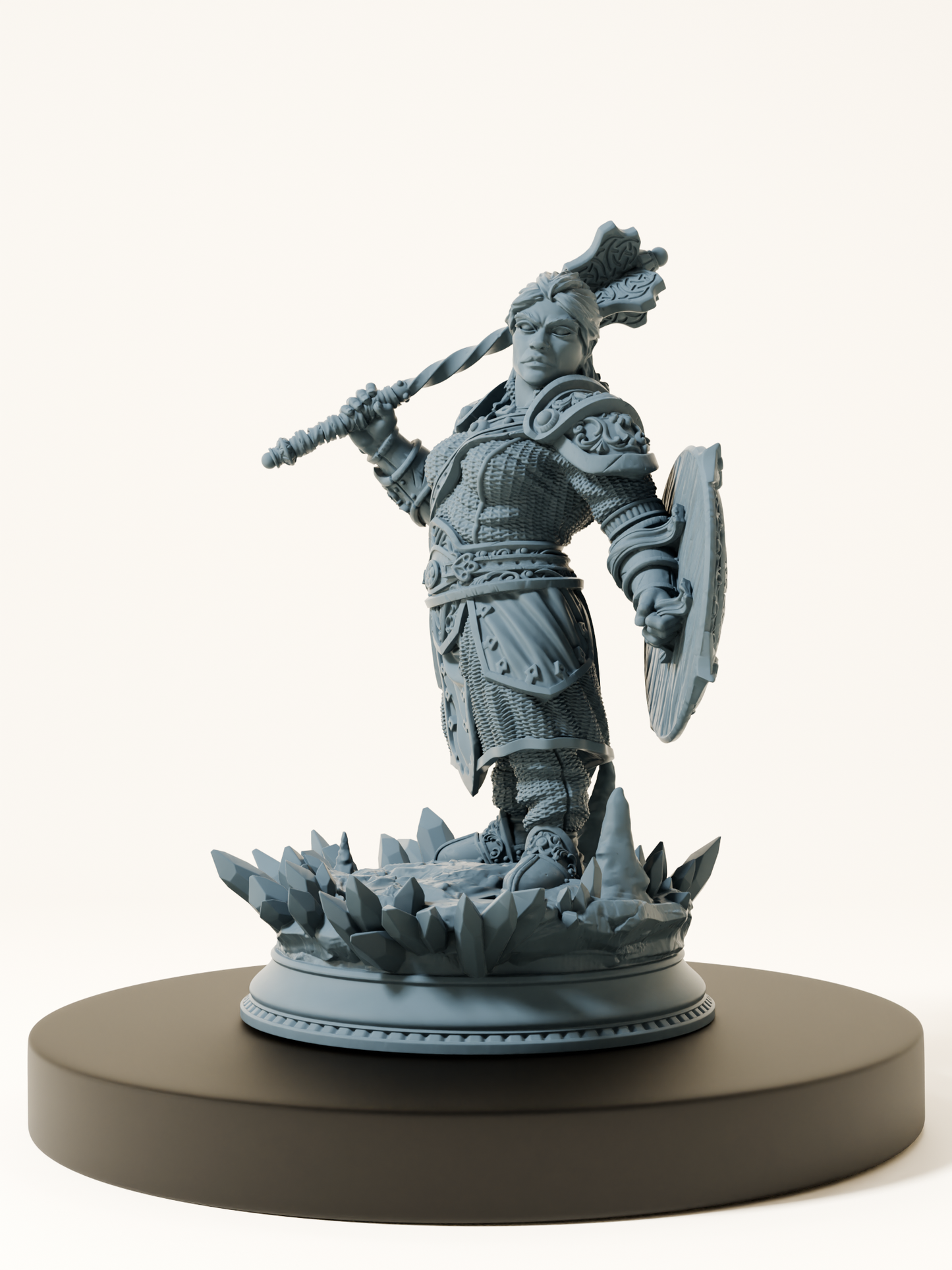 Prêtresse de combat naine