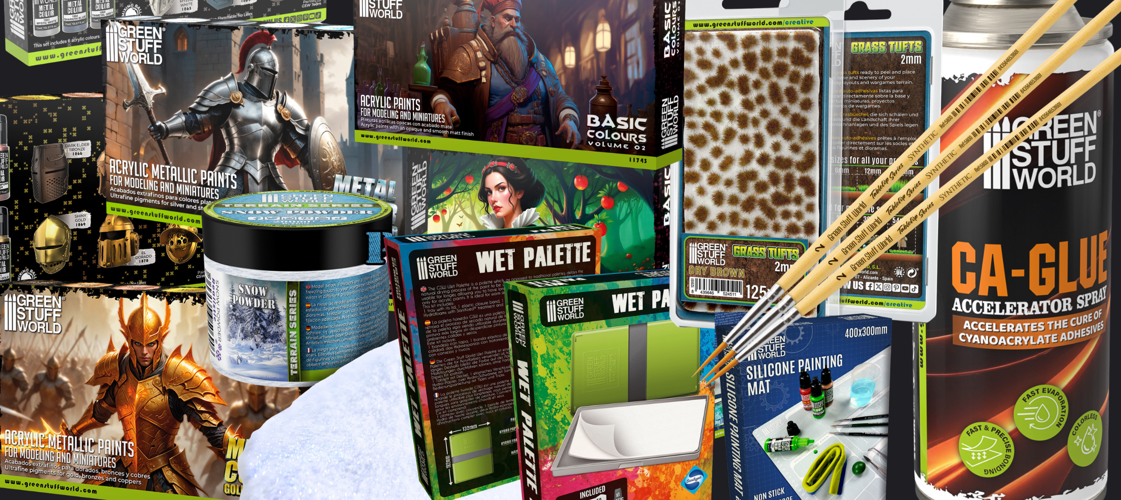 Matériel de peinture et modélisme