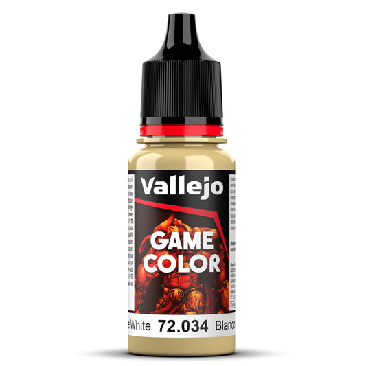 Pot de peinture Peinture Vallejo Game Color 72.034 Bone White - Ossement 18 ml