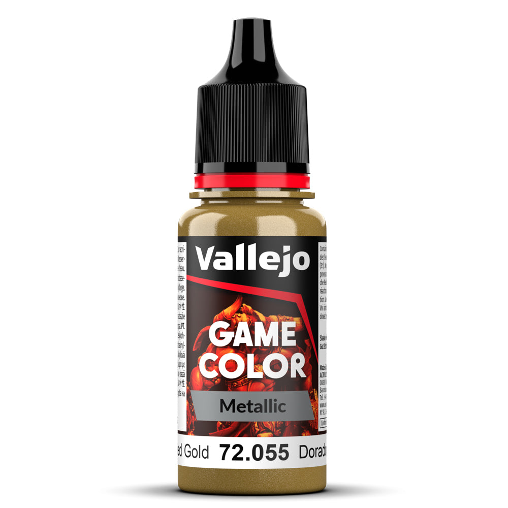 Pot de peinture Peinture Vallejo Game Color 72.055 Polished Gold - Or Poli 18 ml