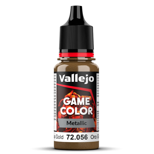 Pot de peinture Peinture Vallejo Game Color 72.056 Glorious Gold - Or Flamboyant 18 ml
