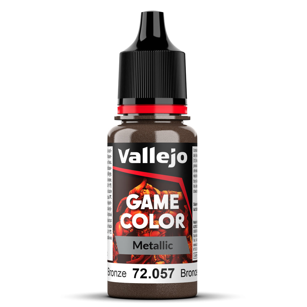 Pot de peinture Peinture Vallejo Game Color 72.057 Bright Bronze - Bronze Clair 18 ml