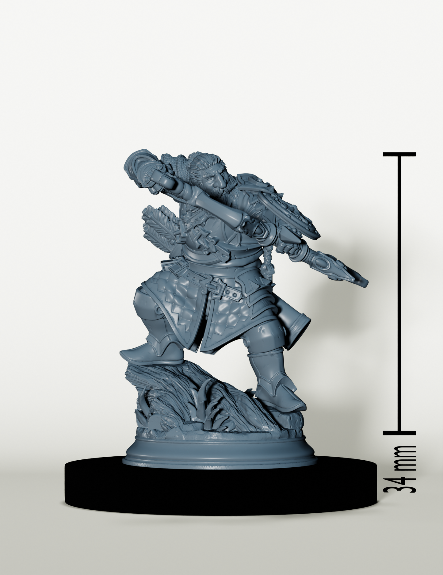 Nain Rôdeur - Archer et Protecteur de la Nature