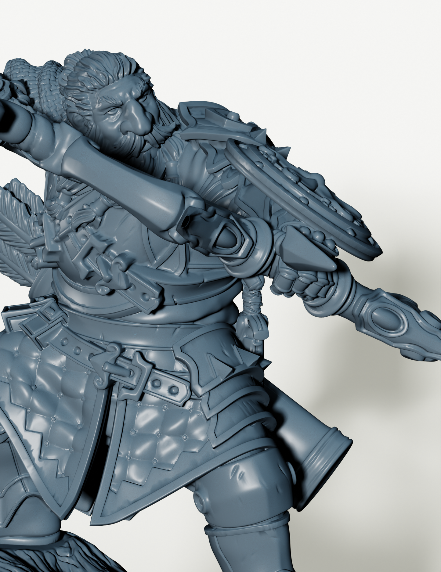 Nain Rôdeur - Archer et Protecteur de la Nature