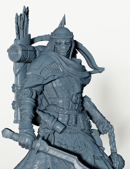 Rôdeur Forgé - Guerrier du Désert