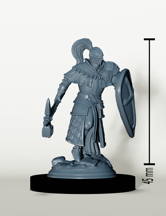 Guerrier Saint Humain - Marteau de Justice de l'Ordre