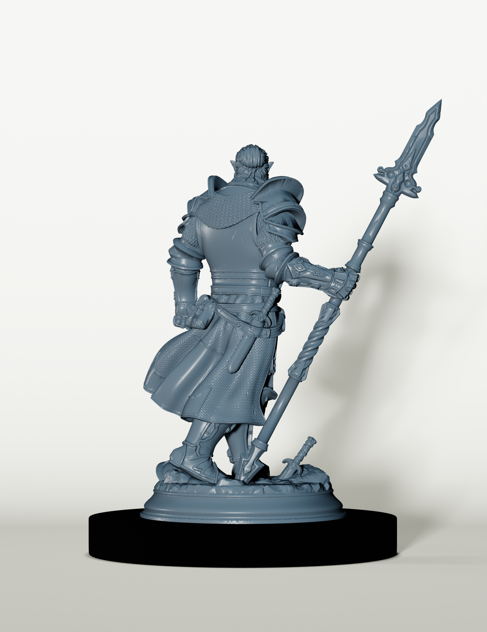 Chevalier Demi-Orc - Gardien de l'Ordre