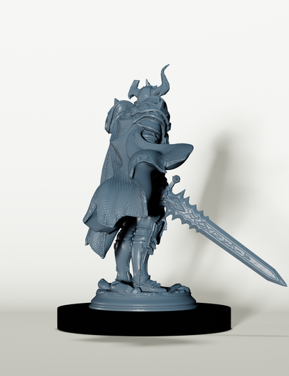 Paladin Déchu Elfe - Le Fléau de Cendre