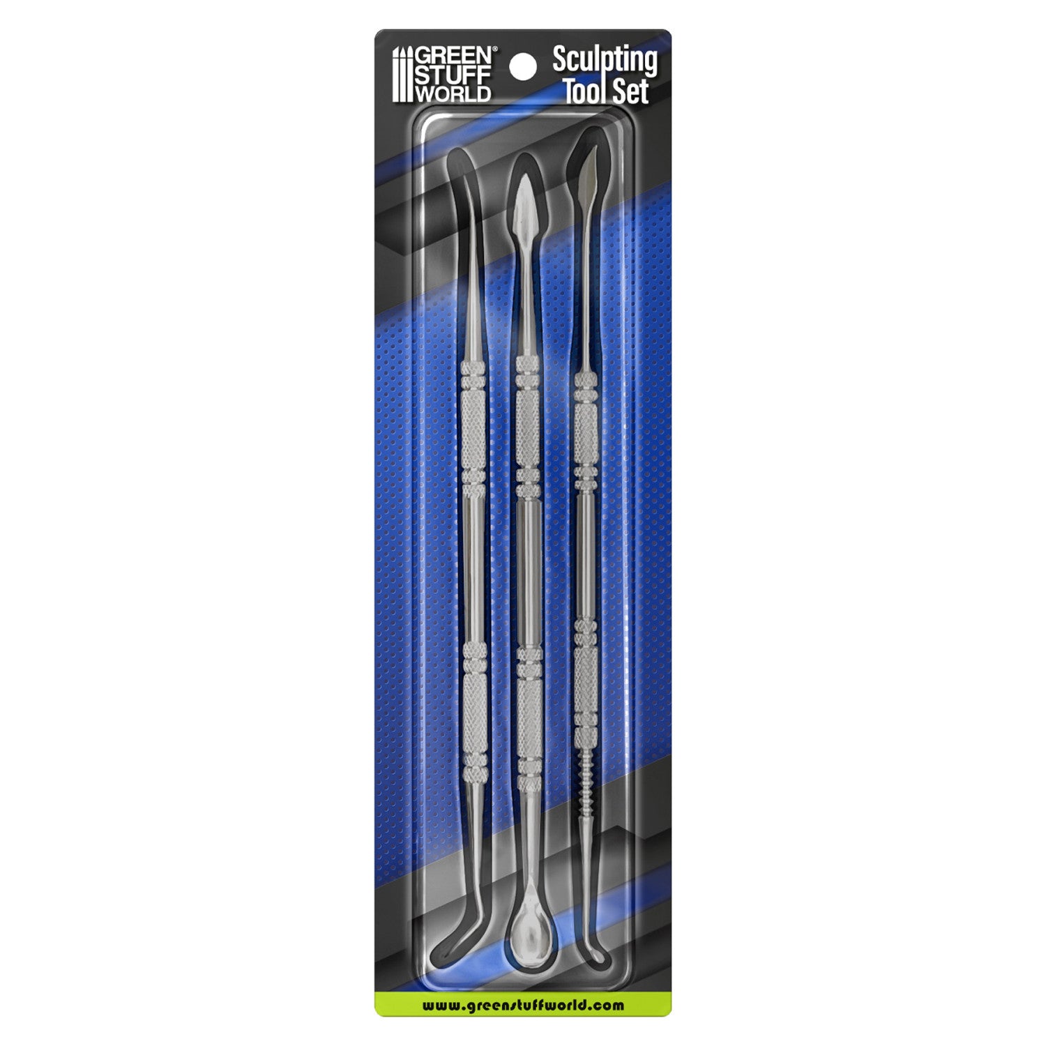 Kit de 3 outils de sculture en métal