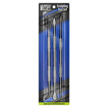 Kit de 3 outils de sculture en métal