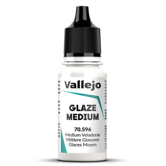 Pot de peinture Peinture Vallejo Model Color 70.596 Glaze Medium - Médium Glacis 17 ml