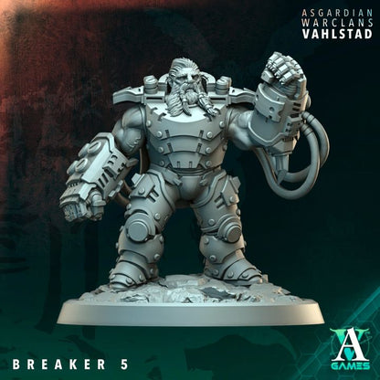 Clans de Guerre Asgardiens : Set de 18 Guerriers Vikings Spatiaux
