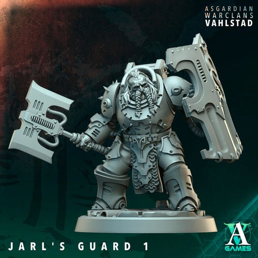 Clans de Guerre Asgardiens : Set de 18 Guerriers Vikings Spatiaux