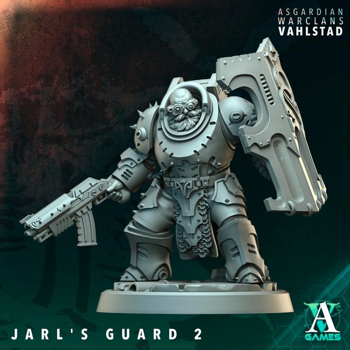 Clans de Guerre Asgardiens : Set de 18 Guerriers Vikings Spatiaux