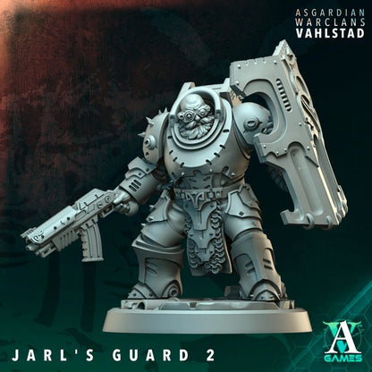 Clans de Guerre Asgardiens : Set de 18 Guerriers Vikings Spatiaux