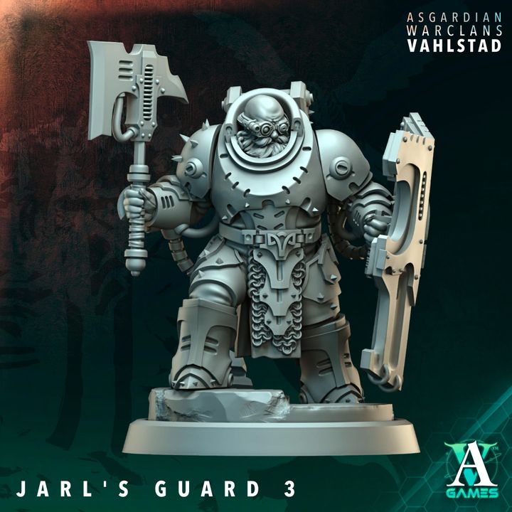 Clans de Guerre Asgardiens : Set de 18 Guerriers Vikings Spatiaux