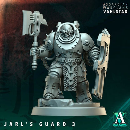 Clans de Guerre Asgardiens : Set de 18 Guerriers Vikings Spatiaux