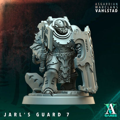 Clans de Guerre Asgardiens : Set de 18 Guerriers Vikings Spatiaux
