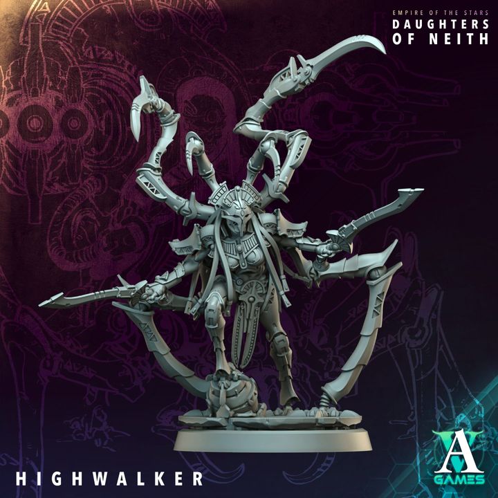 Daughters of Neith :  Légion Xéno Araignée
