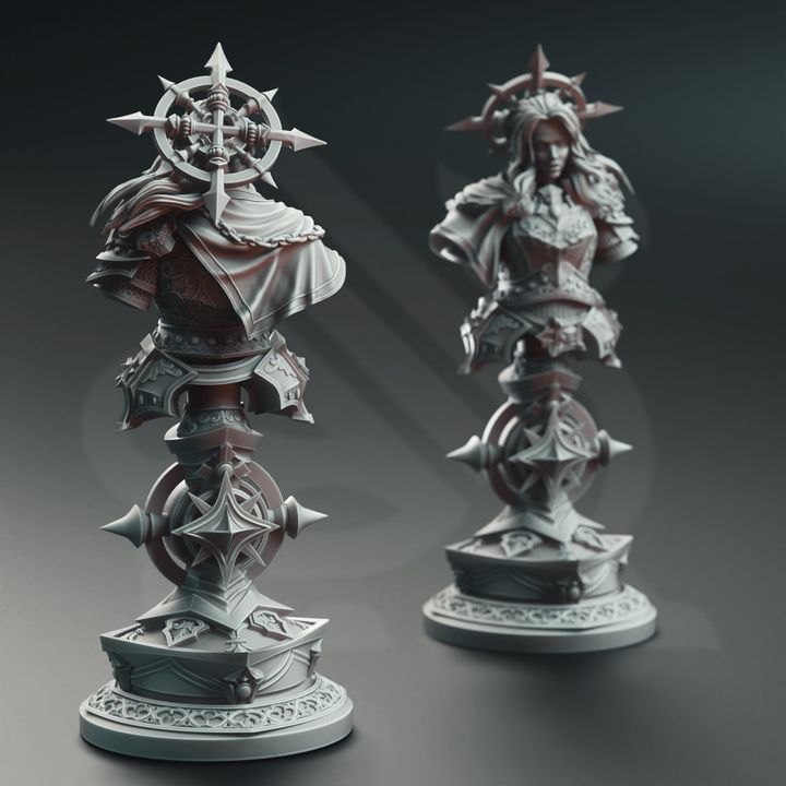 Buste paladine de la vengeance