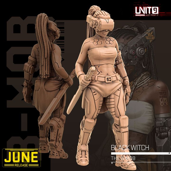 La B-Mob, Set de Mercenaires Augmentés des Rues