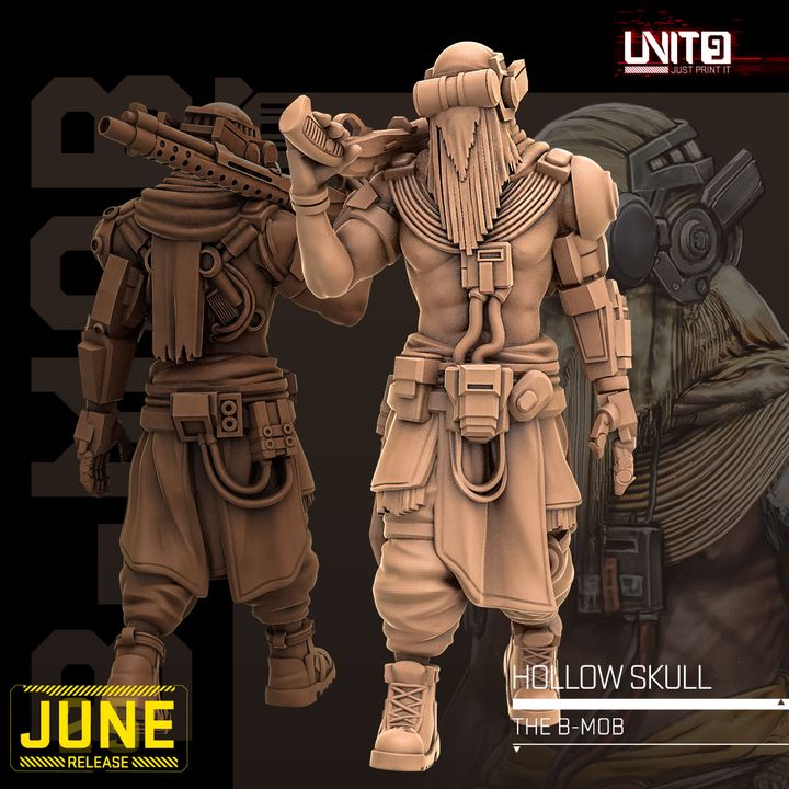 La B-Mob, Set de Mercenaires Augmentés des Rues