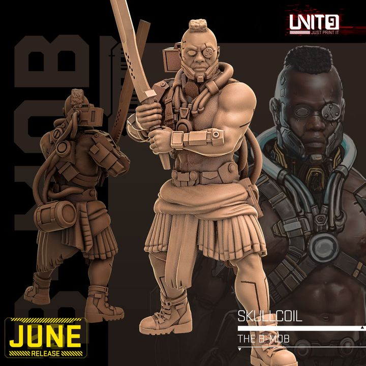La B-Mob, Set de Mercenaires Augmentés des Rues