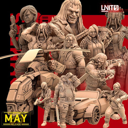 Metal Slammers, Set de Combattants de Rue
