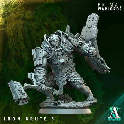 Seigneurs de Guerre Primitifs : Set de Guerriers Bestials
