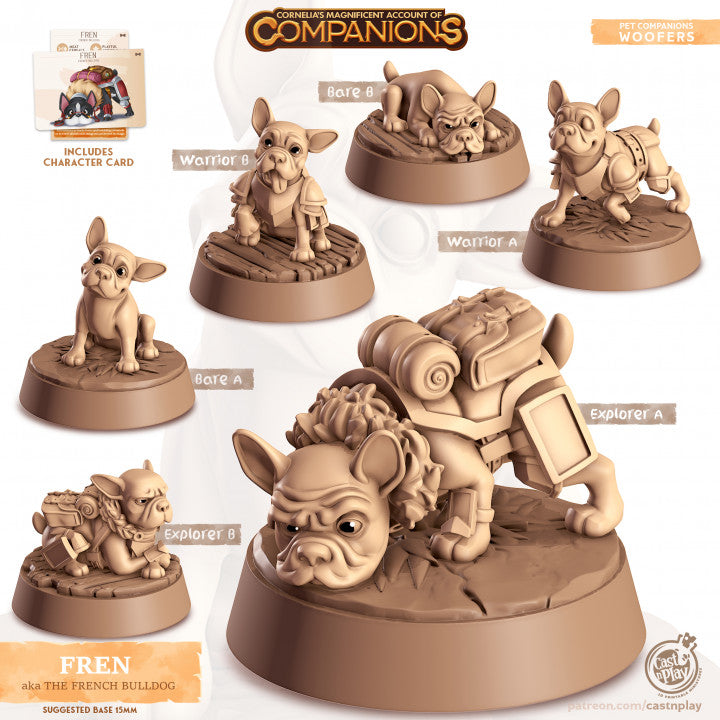 Compagnon chien bouledogue français