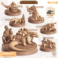 Compagnon dragon de komodo