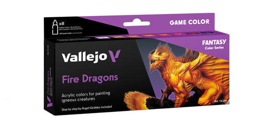 Fantasy Color Series 8 FIRE DRAGONS