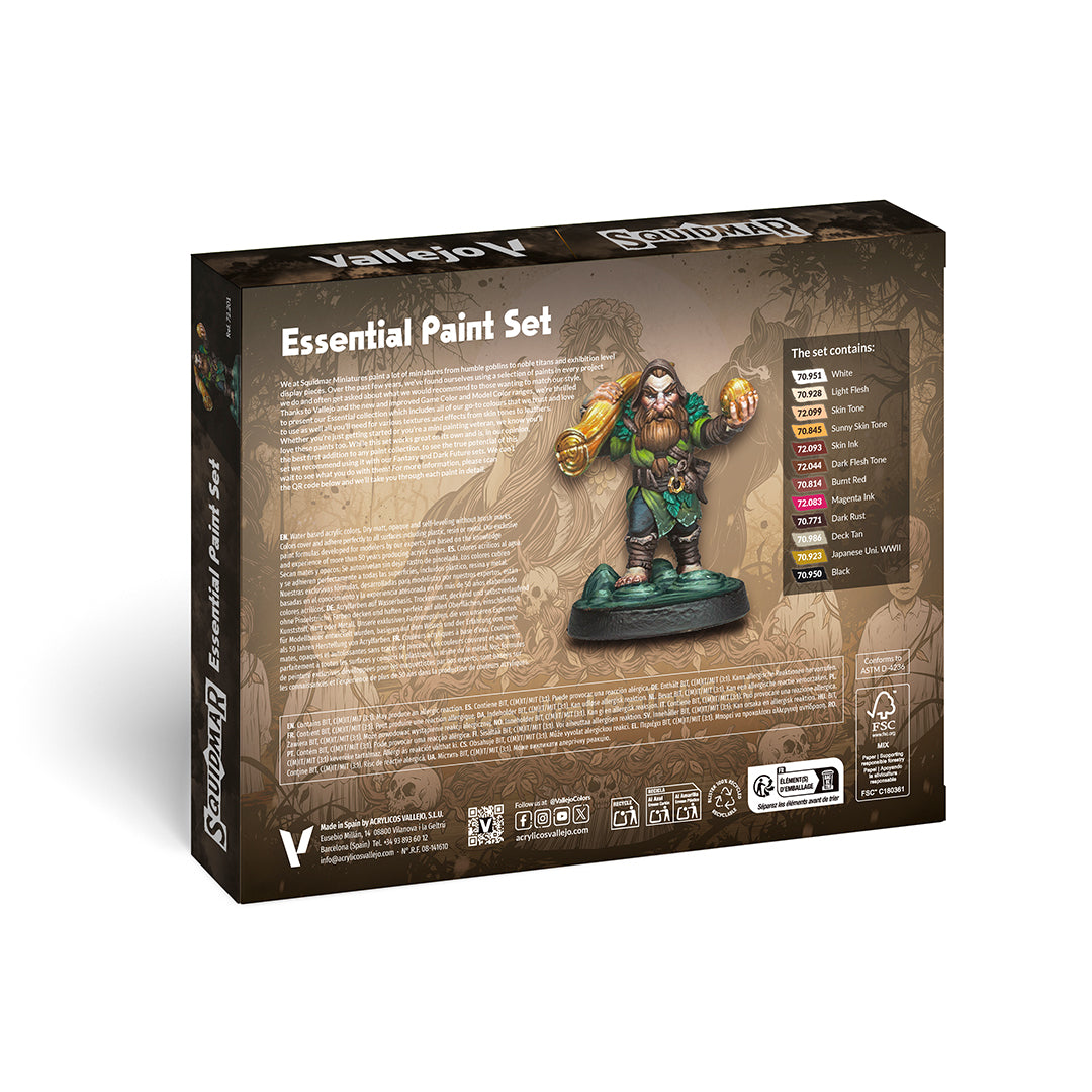 Squidmar - Essential Paint set