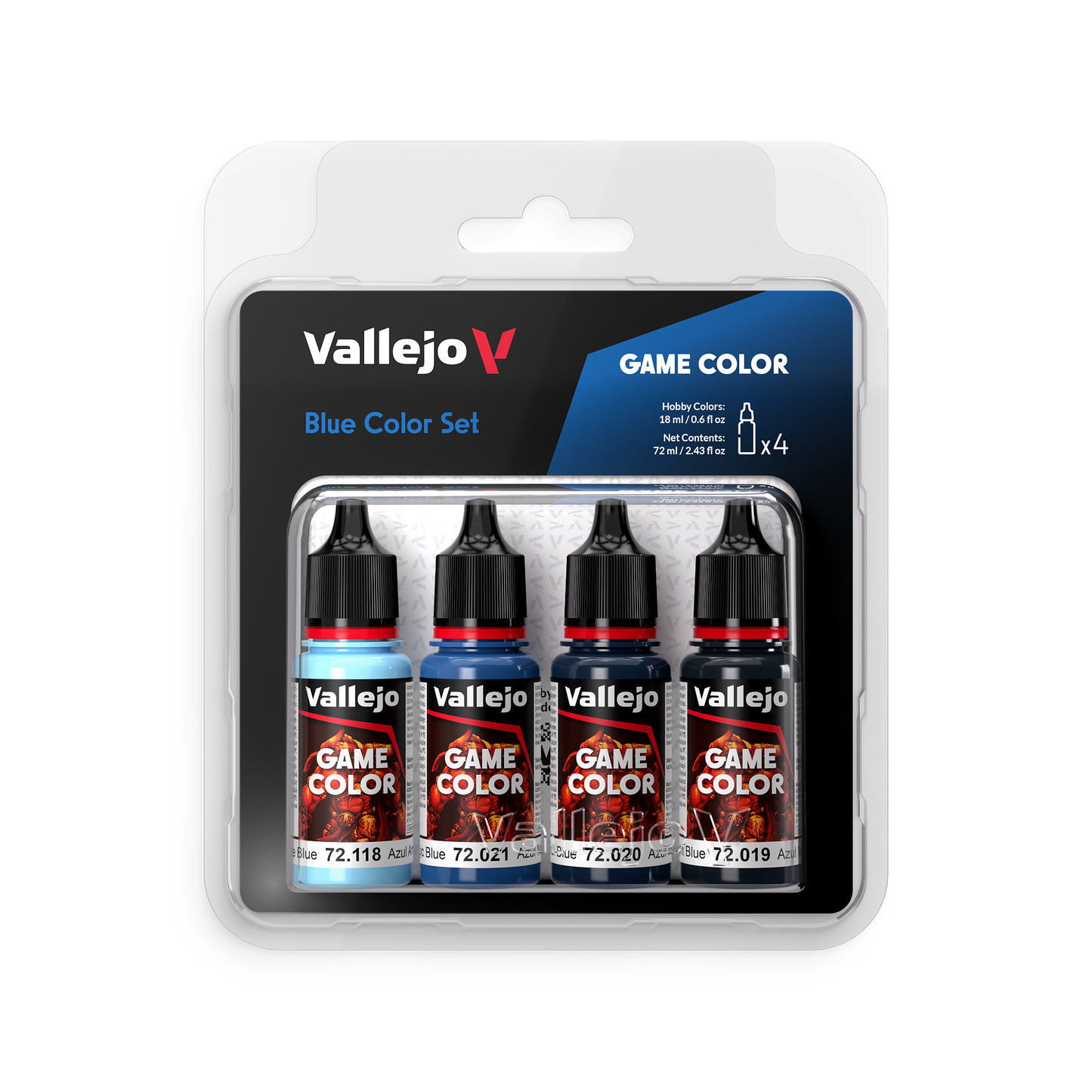 Game Color Set Bleu