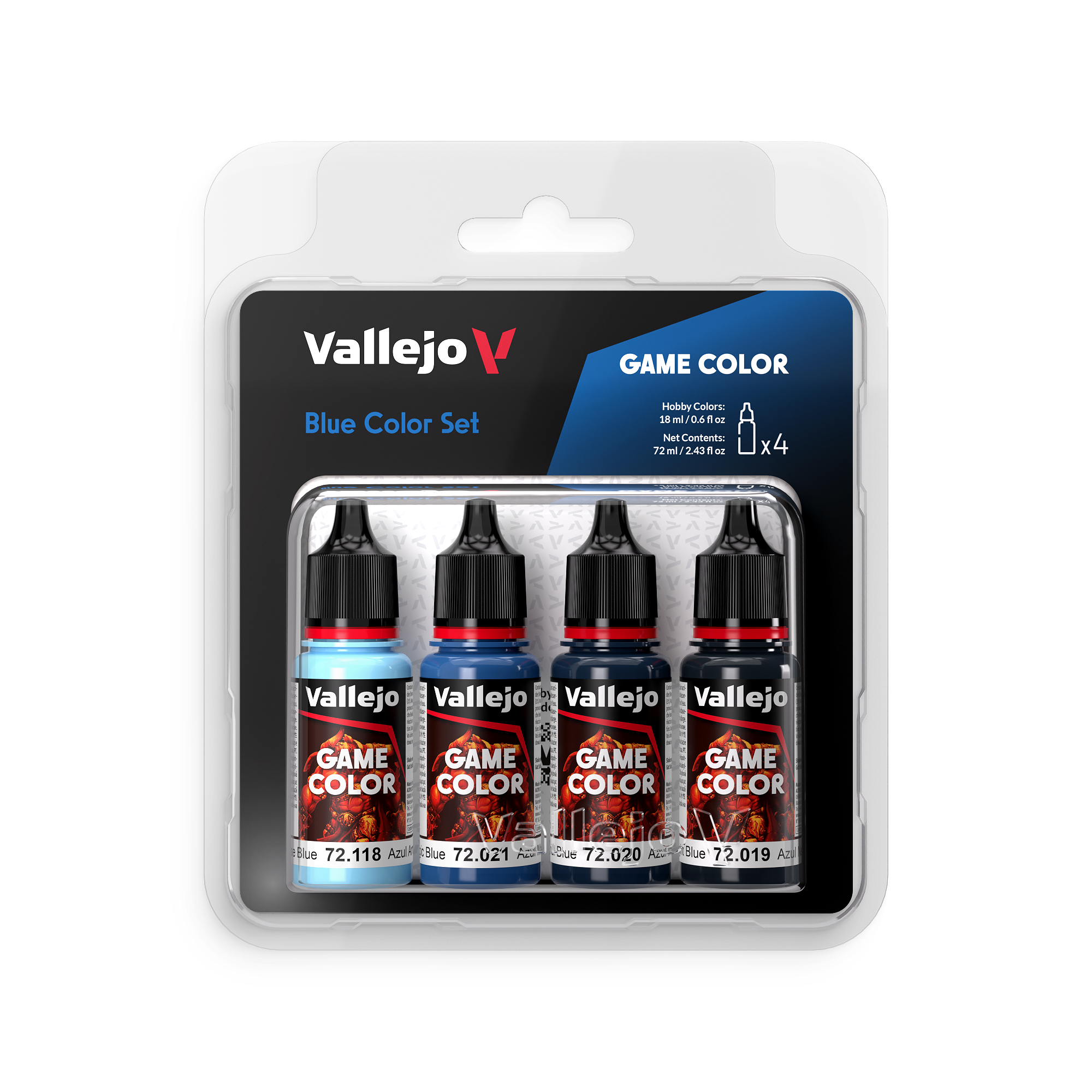 Game Color Set Bleu