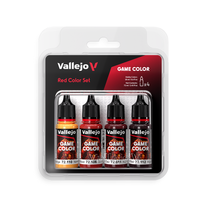 Game Color Set Rouge