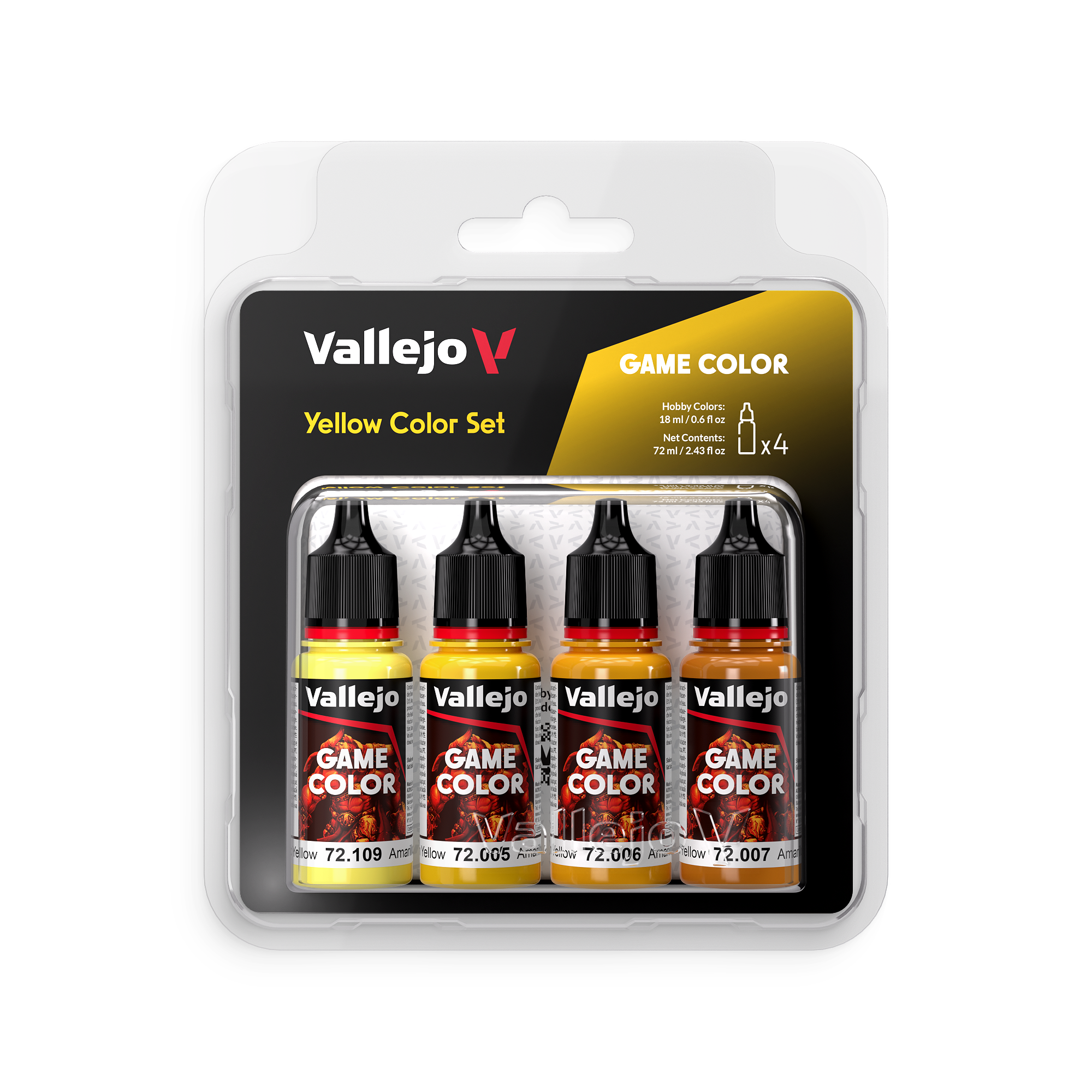 Game Color Set Jaune
