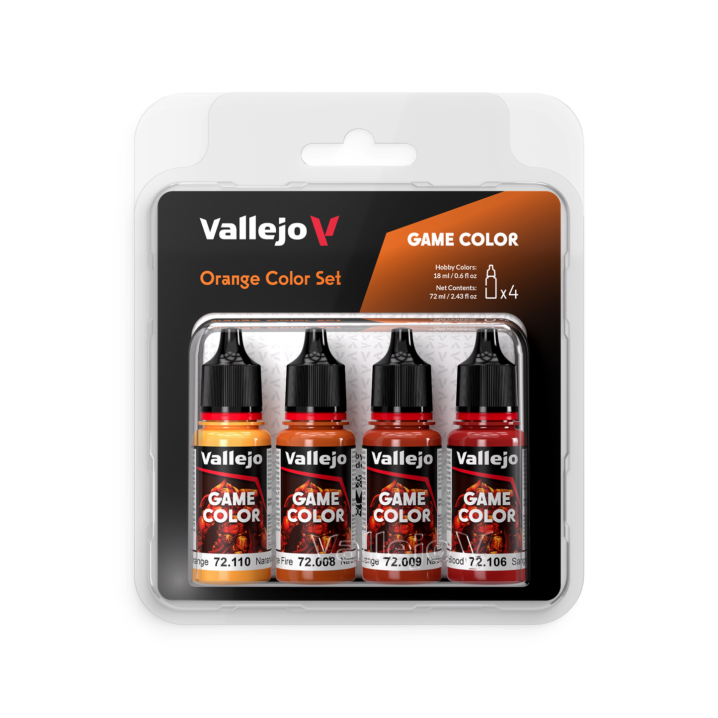 Game Color Set Orange