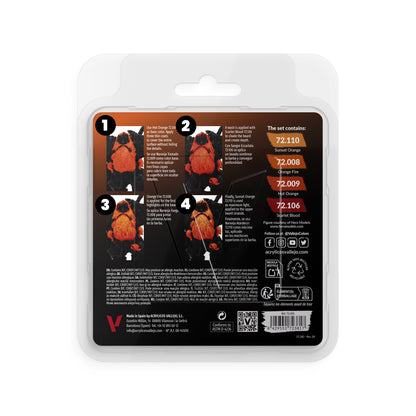Game Color Set Orange