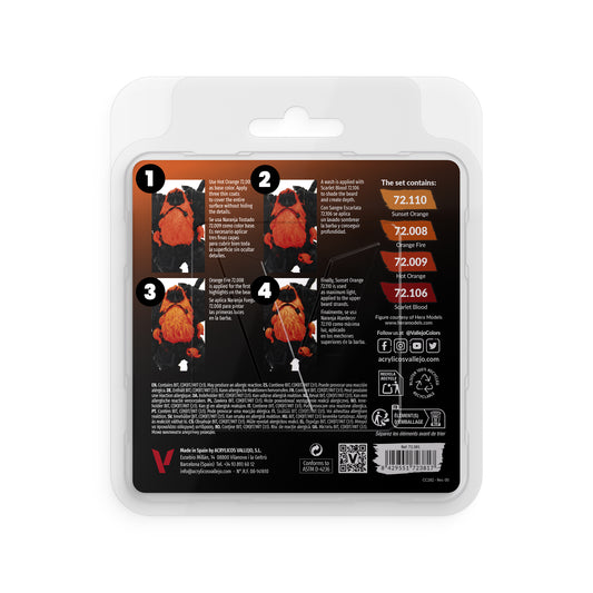Game Color Set Orange