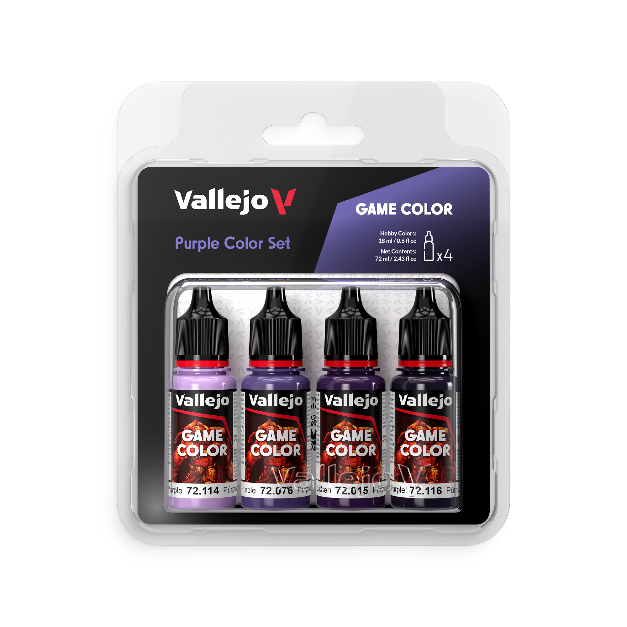 Game Color Set Violet