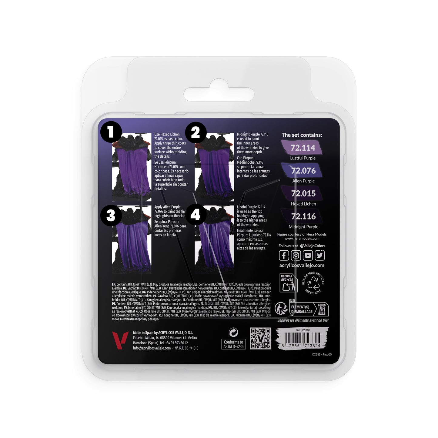 Game Color Set Violet