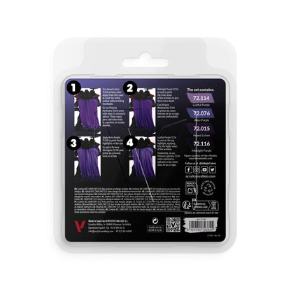 Game Color Set Violet