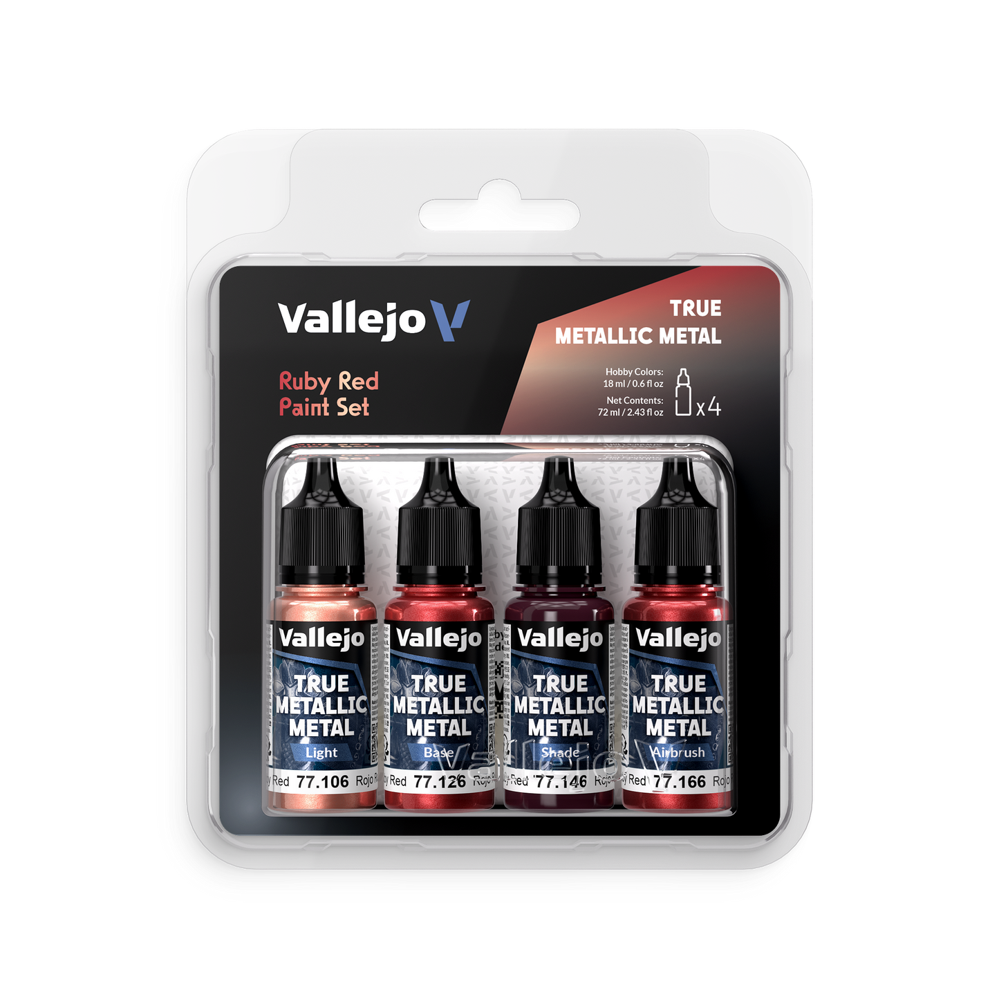 Set peinture Rouge Rubis - TMM