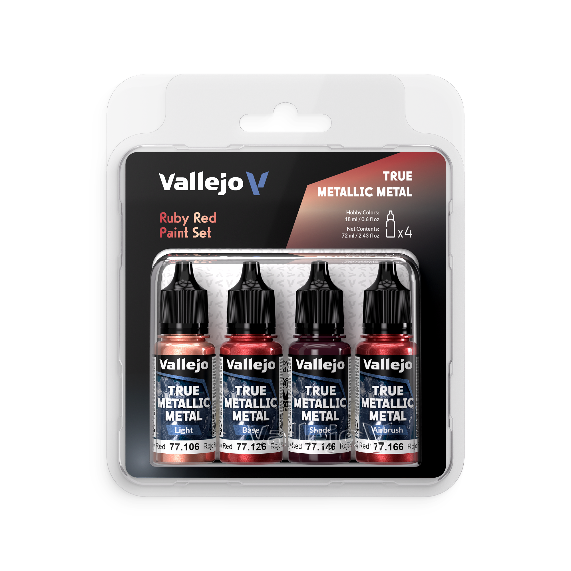 Set peinture Rouge Rubis - TMM