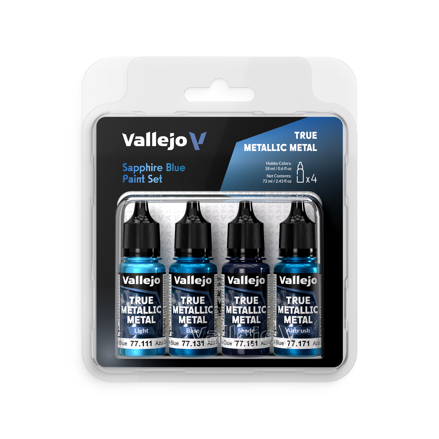 Set peinture Bleu Saphir - TMM