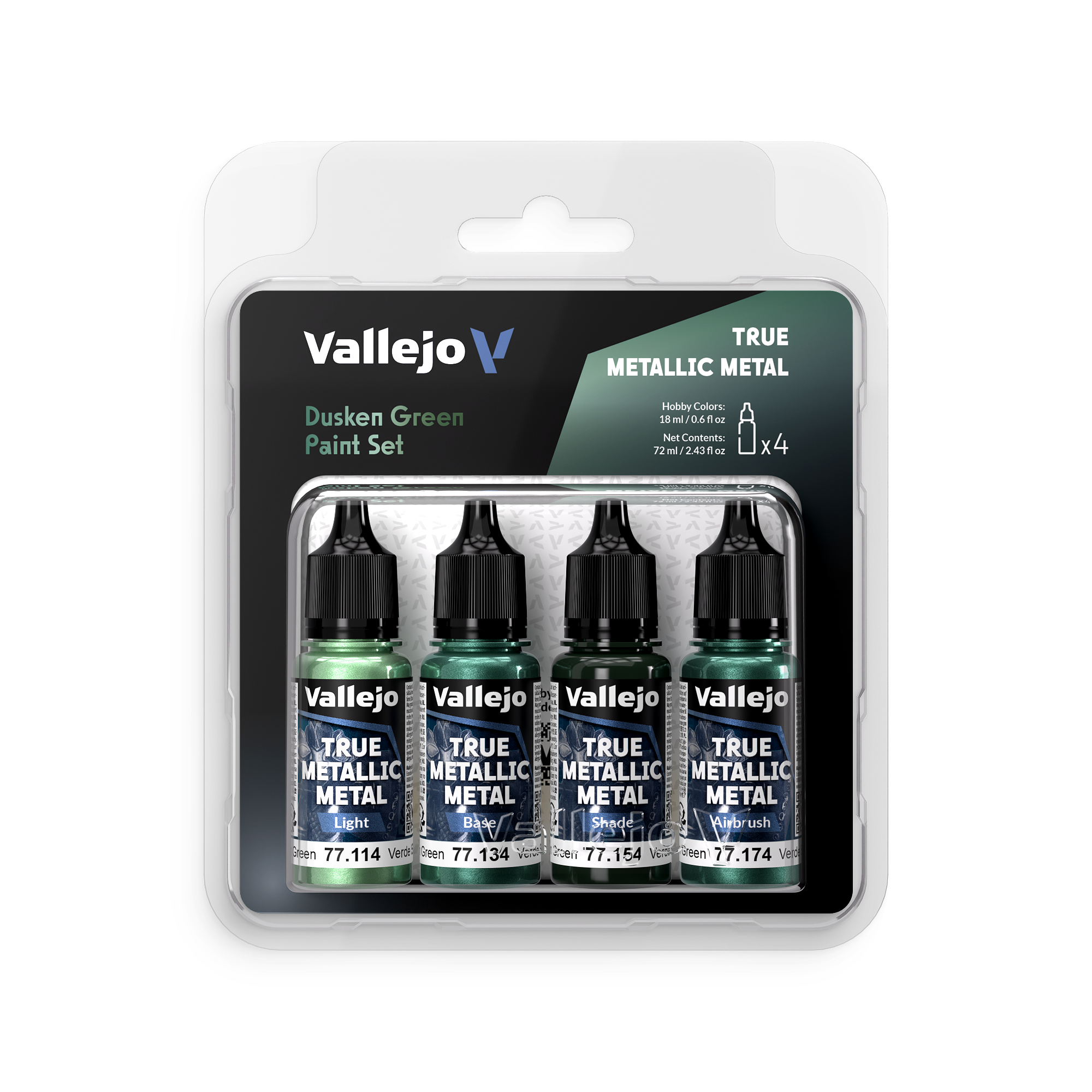 Set peinture Vert  Sombre - TMM