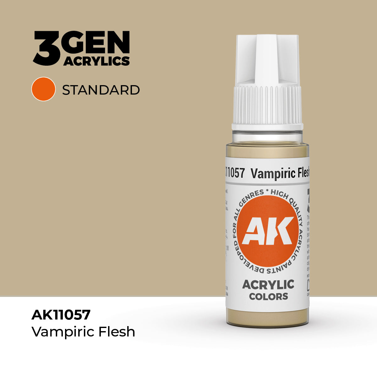 Pot de peinture AK 3GEN AK11057 Vampiric Flesh - Chair vampirique 18 ml