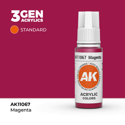 Pot de peinture AK 3GEN AK11067 Magenta 18 ml