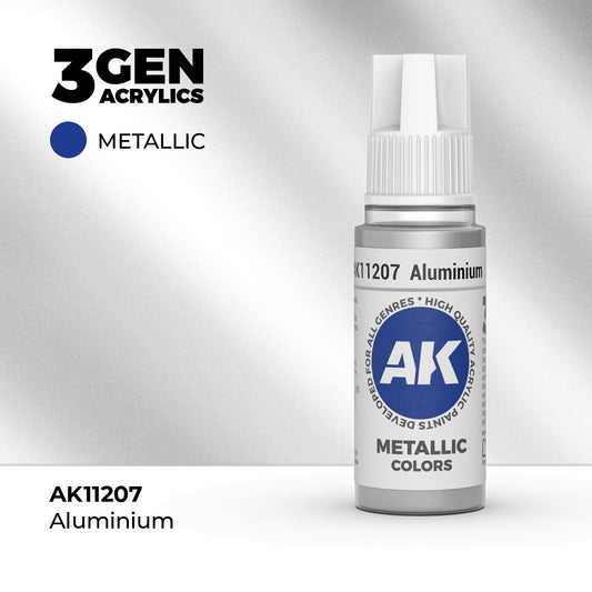 Pot de peinture AK 3GEN AK11207 Aluminium 18 ml